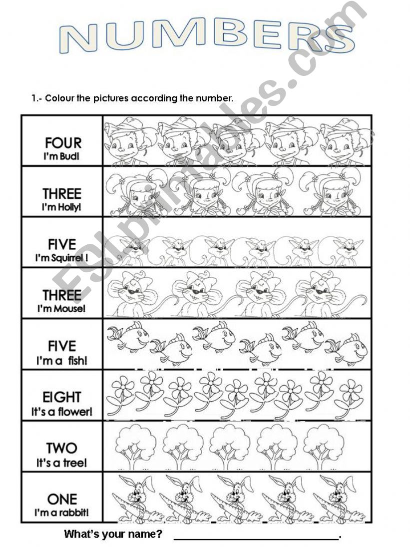 Numbers powerpoint