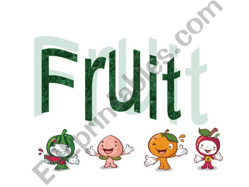 fruit powerpoint