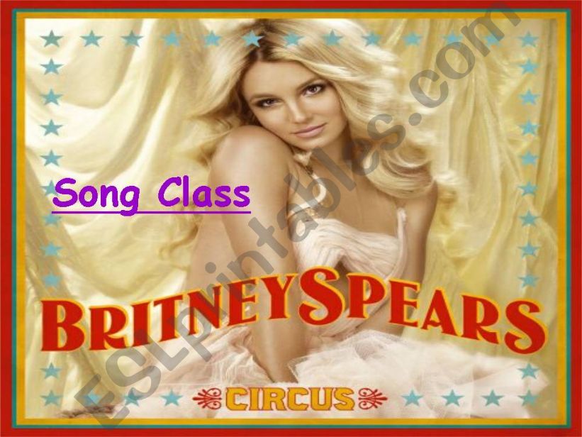 Song Class: Britney Spears 
