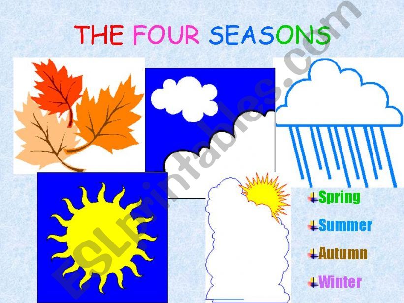 The 4 Seasons powerpoint