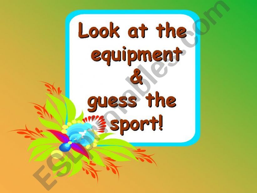 sport powerpoint