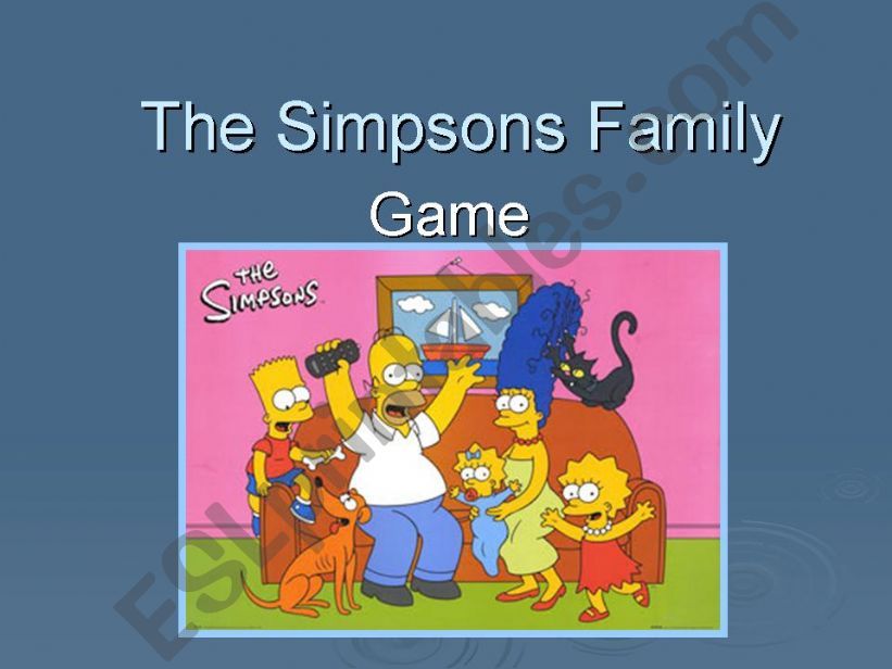 Family game powerpoint