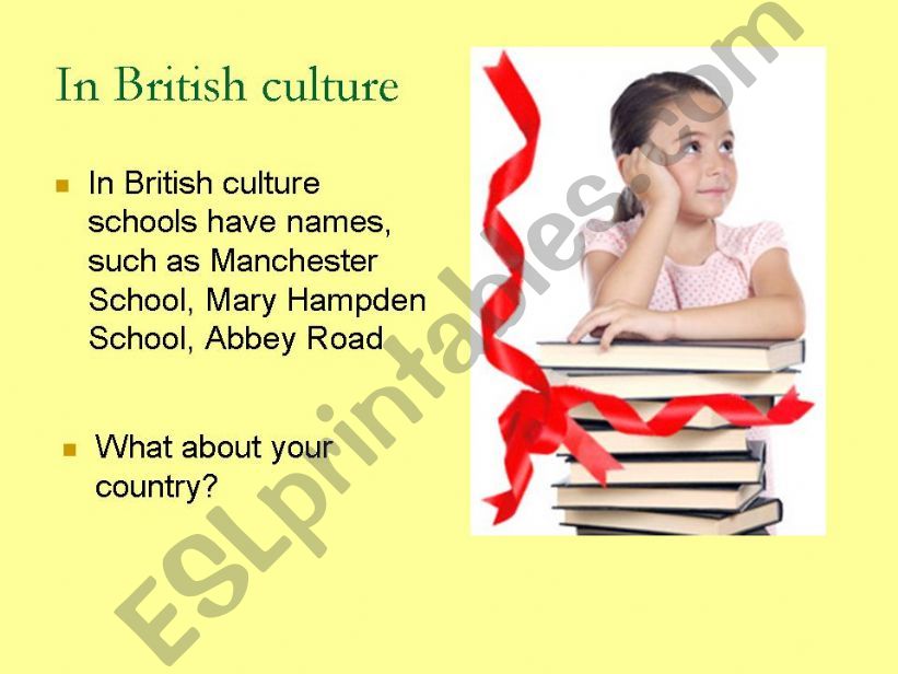 British schools. Part 2 powerpoint