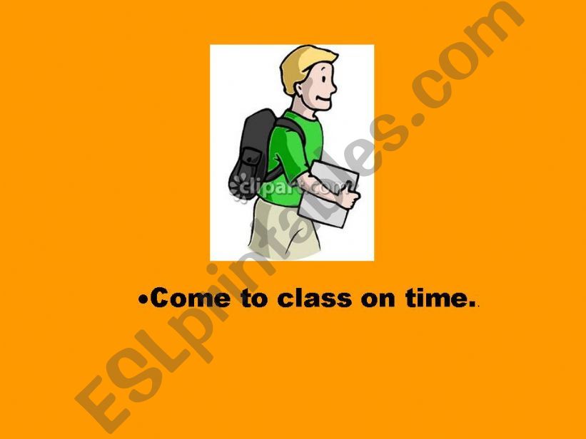 classroom procedures powerpoint