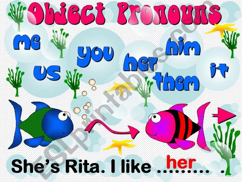 Object pronouns -Game powerpoint