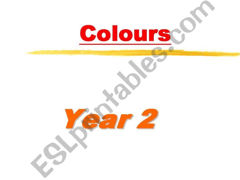 colours powerpoint