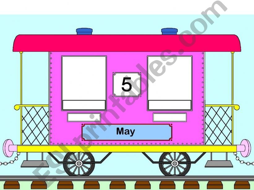 birthdaytrain 3/6 - for classroom