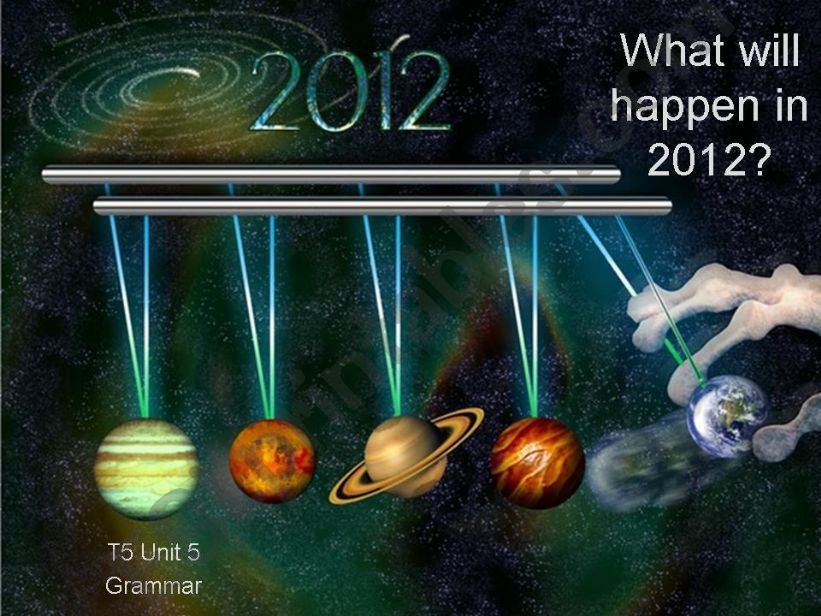 What will happen in 2012? powerpoint