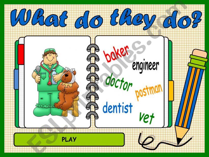 WHAT DO THEY DO? - GAME powerpoint