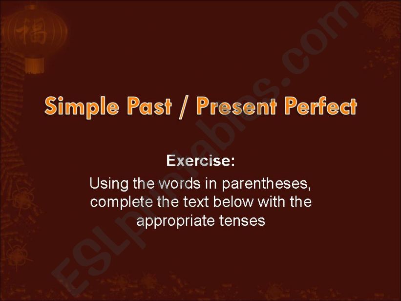 simple present vs present continuous