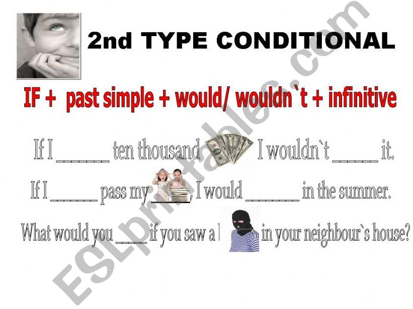 SECOND TYPE CONDITIONAL powerpoint