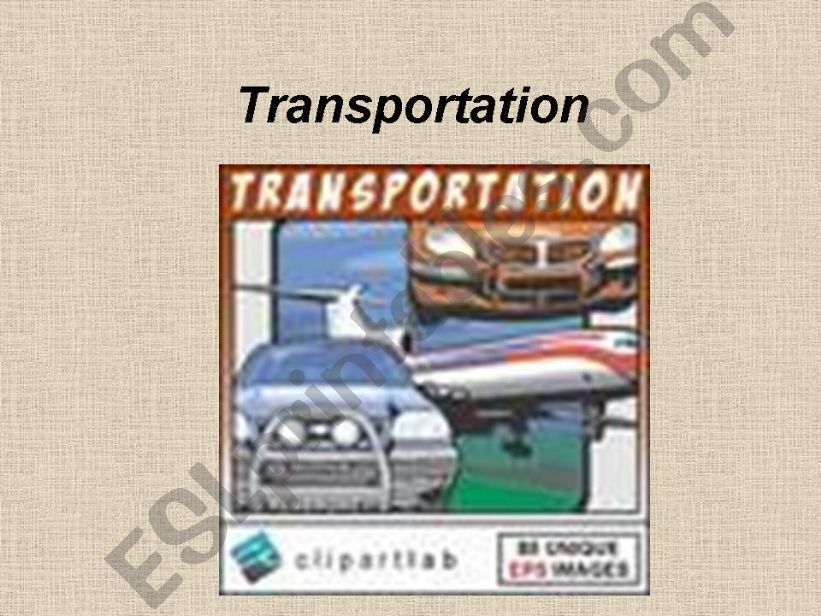 transportation powerpoint