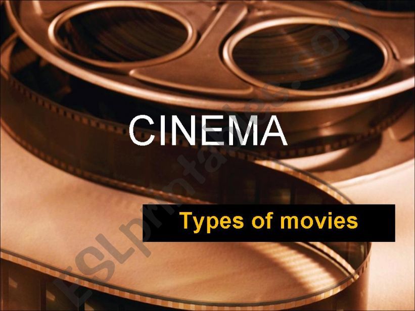 Types Of Movies powerpoint