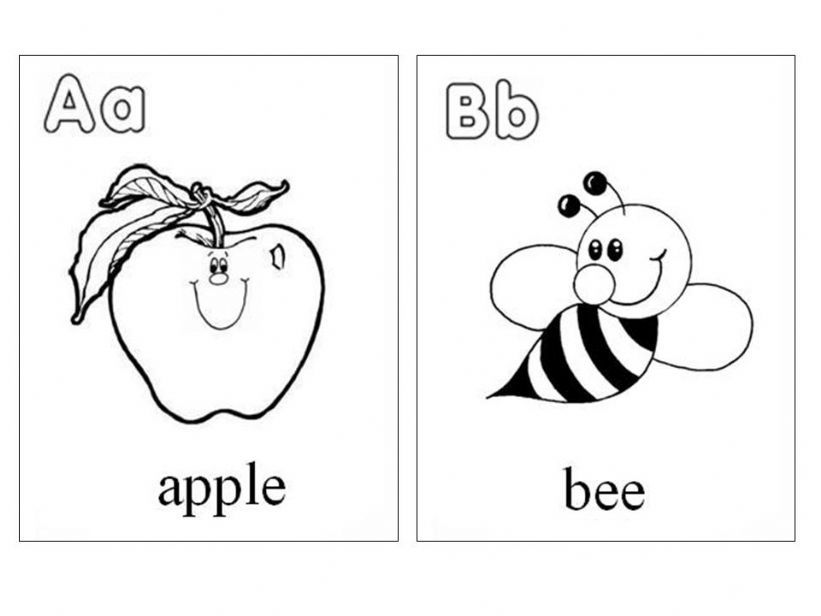 Flashcards Alphabet (a-h) powerpoint