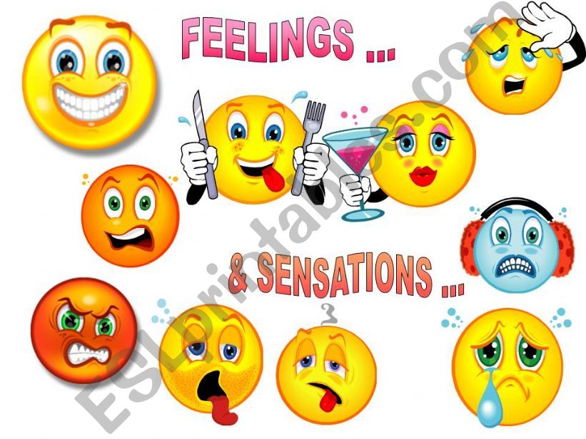 SHORT ANSWERS with BE, FEELINGS & SENSATIONS 1/3