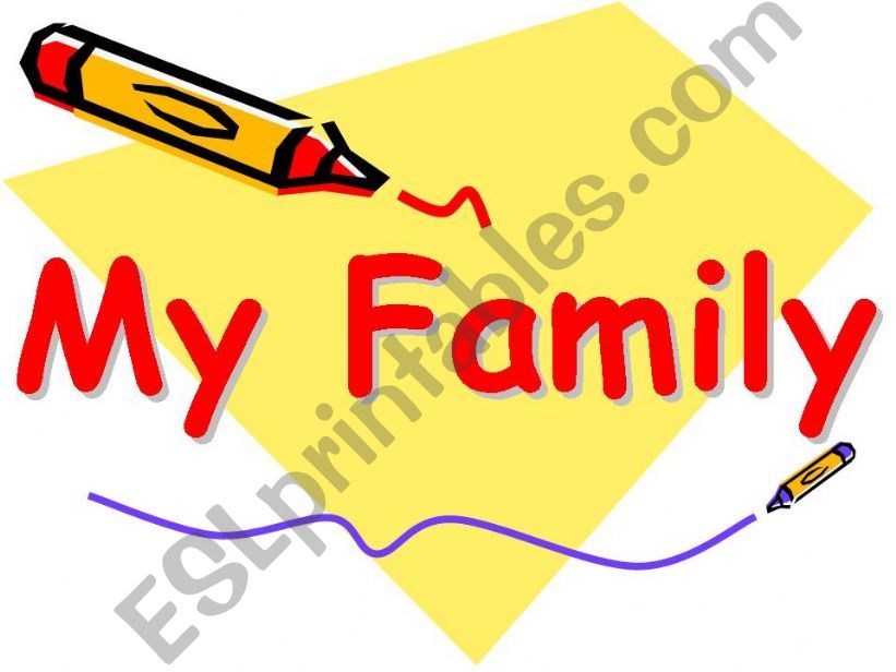 my family powerpoint