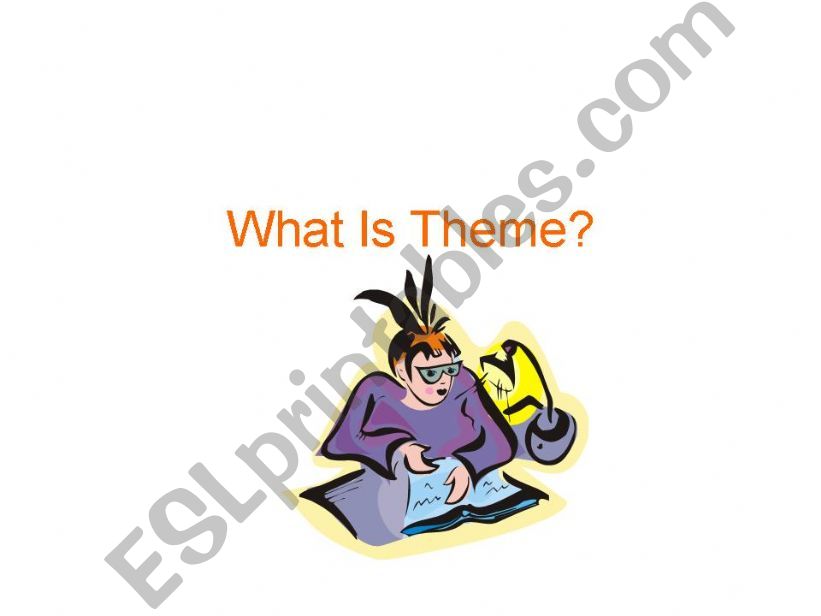 what is meant by theme? powerpoint