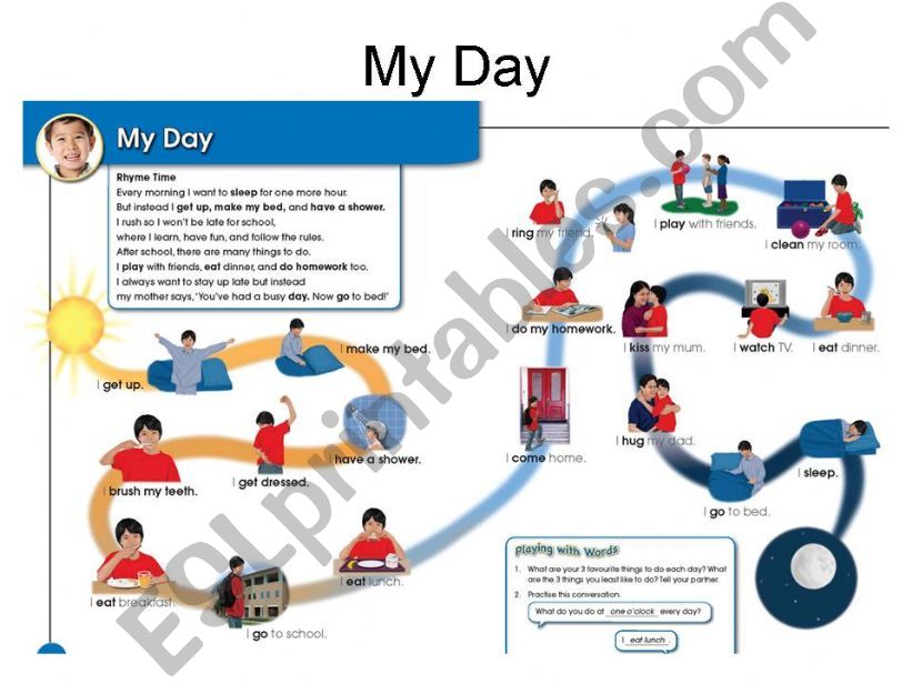 My Day- part 1 powerpoint