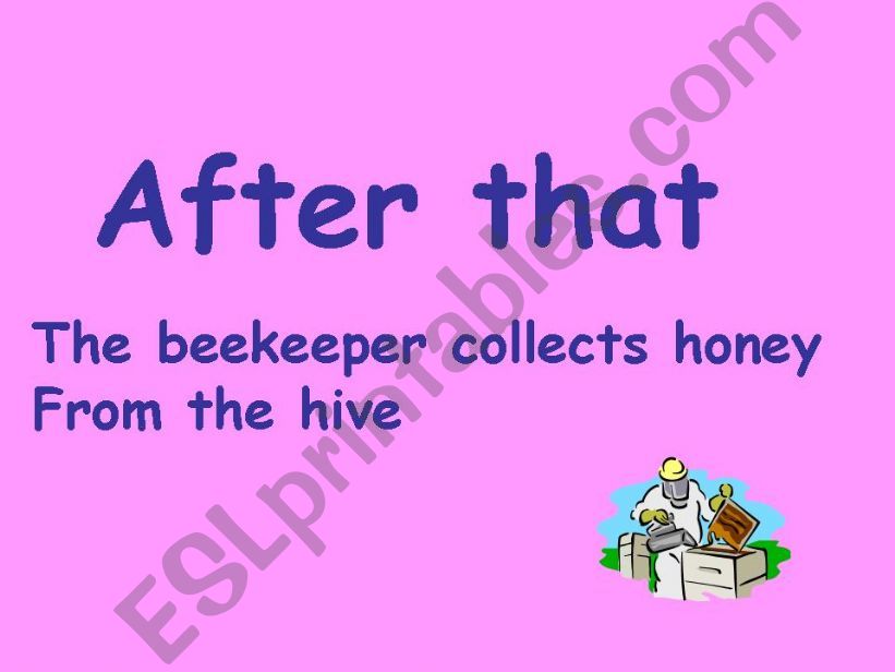 how  do bees make honey? powerpoint