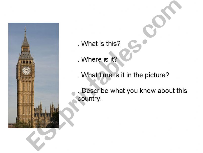 LONDON powerpoint