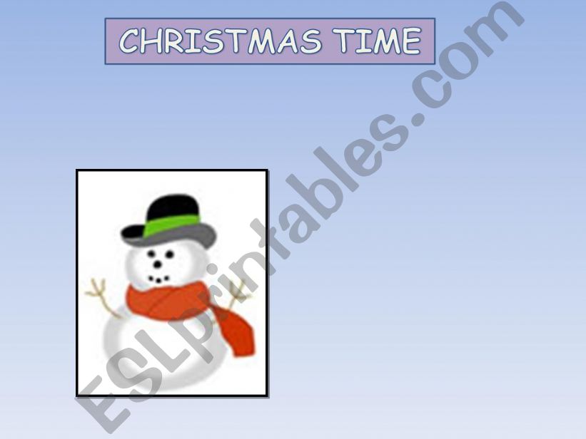 Christmas time powerpoint