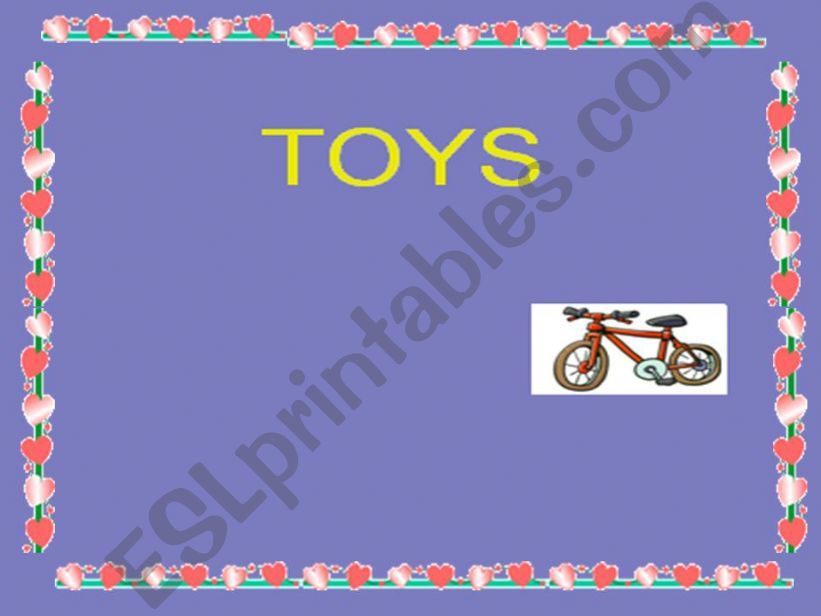 Toys powerpoint