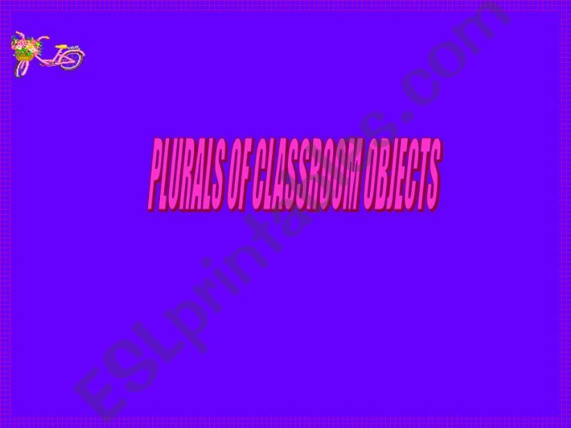 regular plurals powerpoint