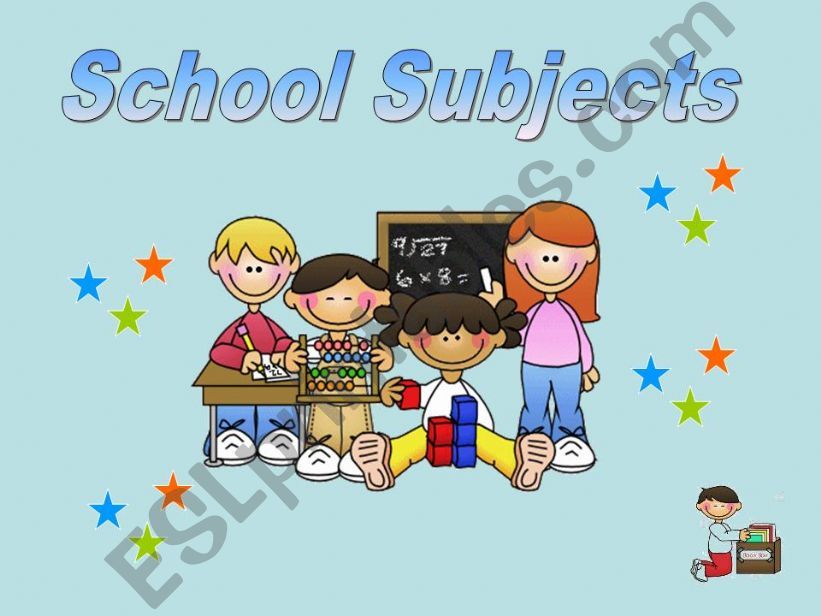 school subjects powerpoint