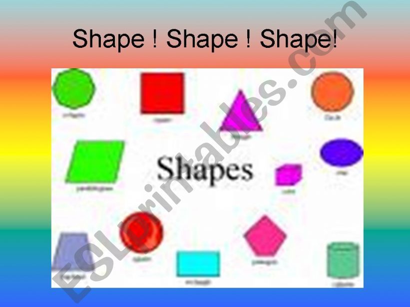 shapes powerpoint