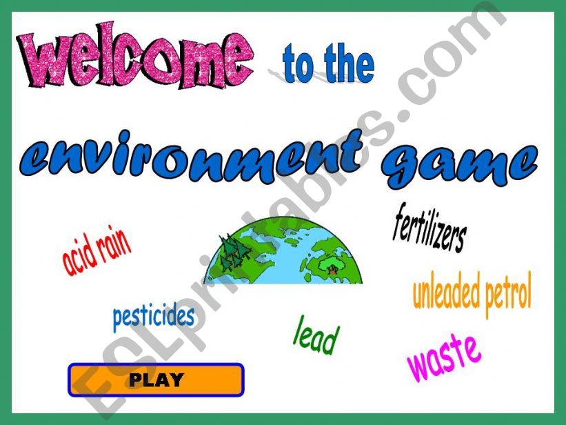 Environment powerpoint