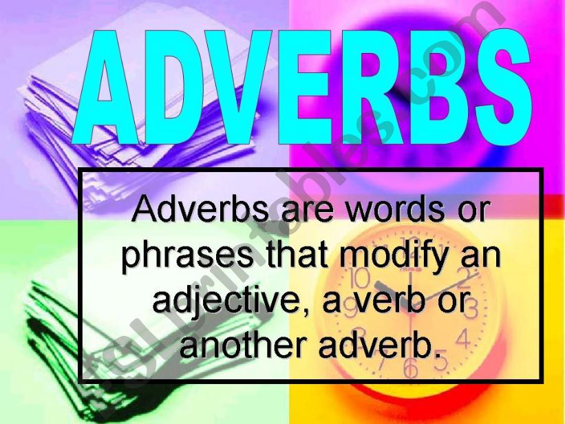 ADVERBS powerpoint