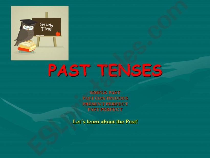 Past Tenses powerpoint
