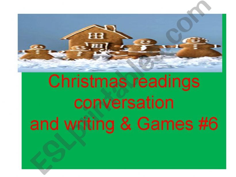 reading games writing comprehension # 6