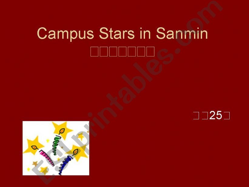 Campus Star powerpoint