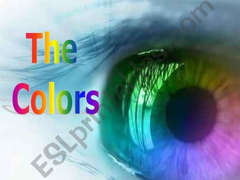 the colors powerpoint