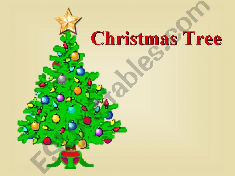 Christmas Vocabulary powerpoint