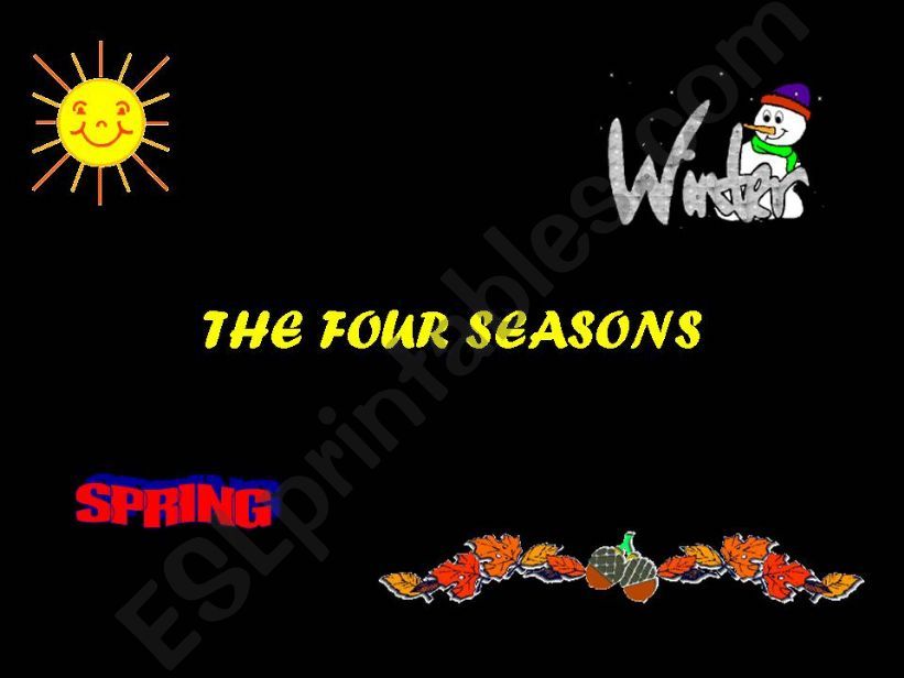 the four seasons powerpoint