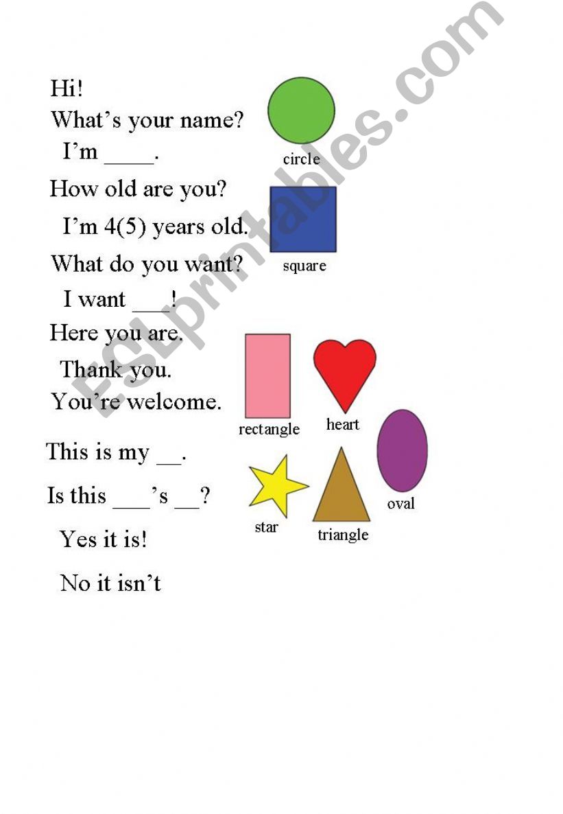 shapes and colors powerpoint