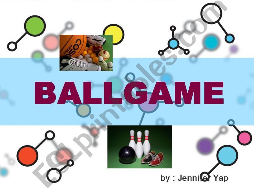 Types of Ballgames powerpoint