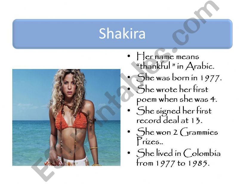 Biography Game powerpoint