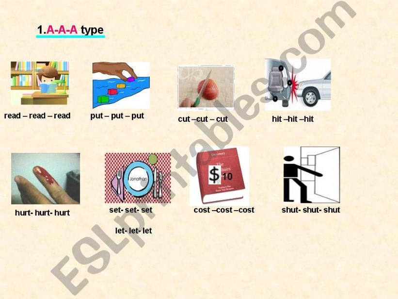 Teaching irregular verbs(1) powerpoint