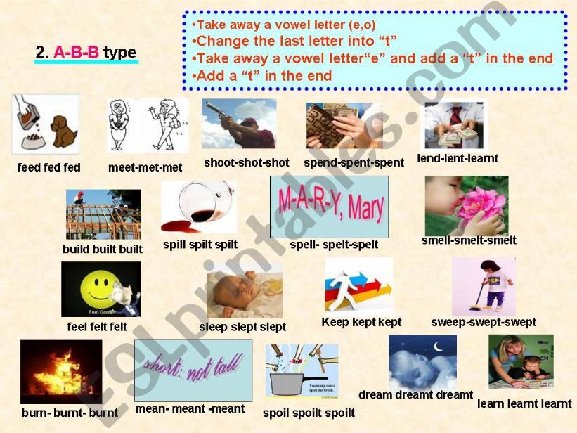 Teaching irregular verbs (2) powerpoint