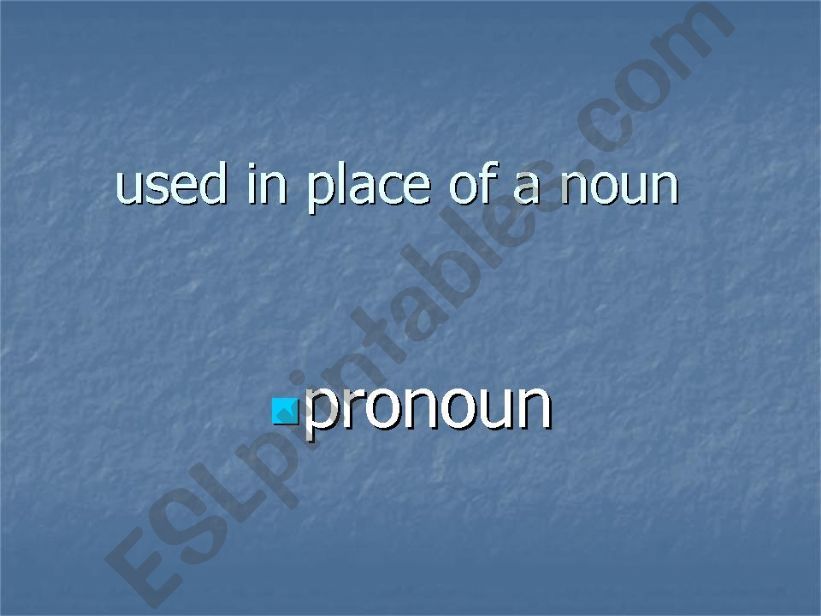 pronoun powerpoint