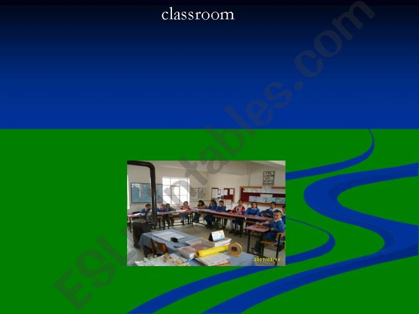 classroom objects powerpoint