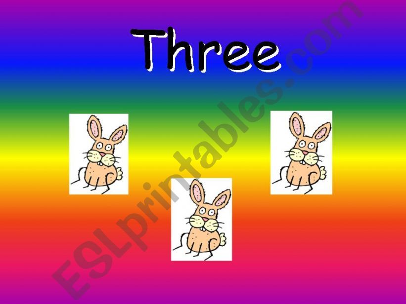 Let´s count! (1 to 10) - Part 2
