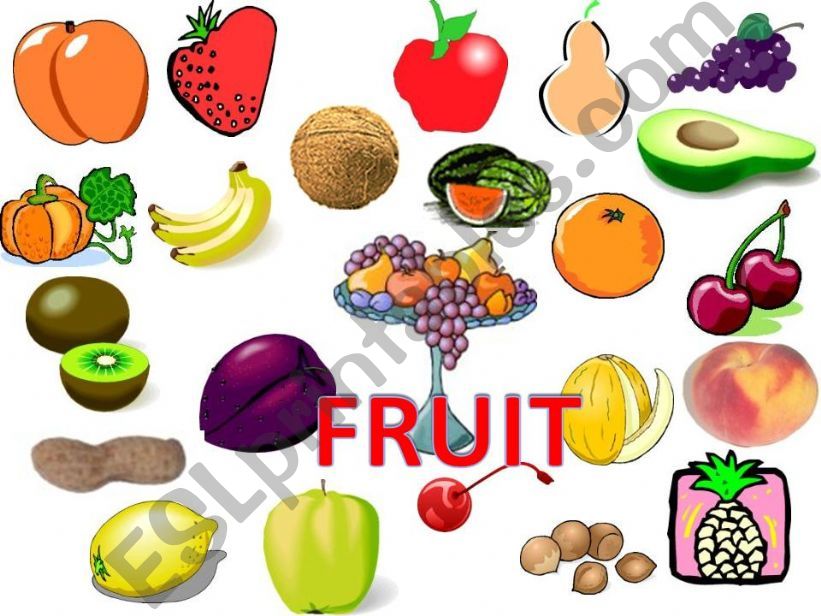 FRUIT AND VEGETABLES PART 3/11