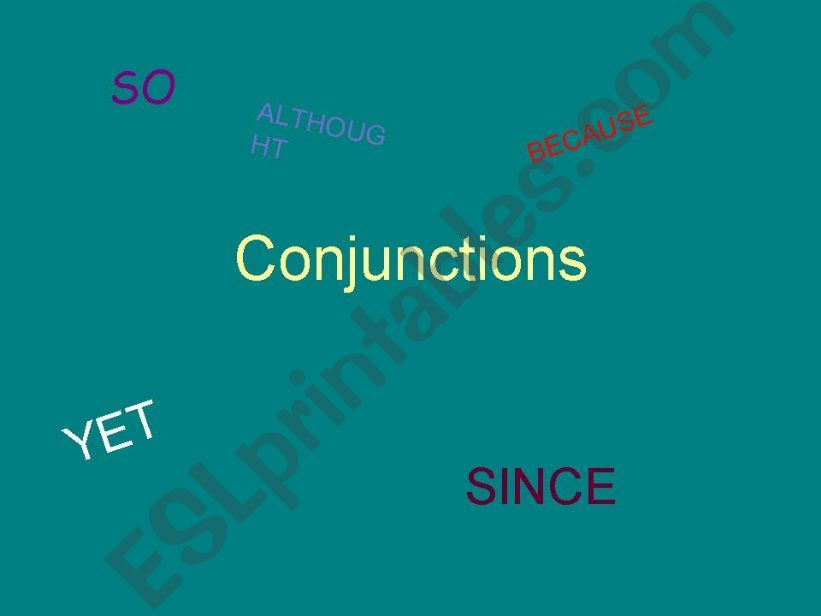 Conjunctions powerpoint