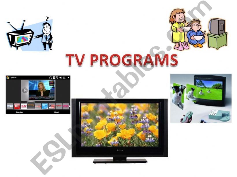 TV PROGRAMS powerpoint