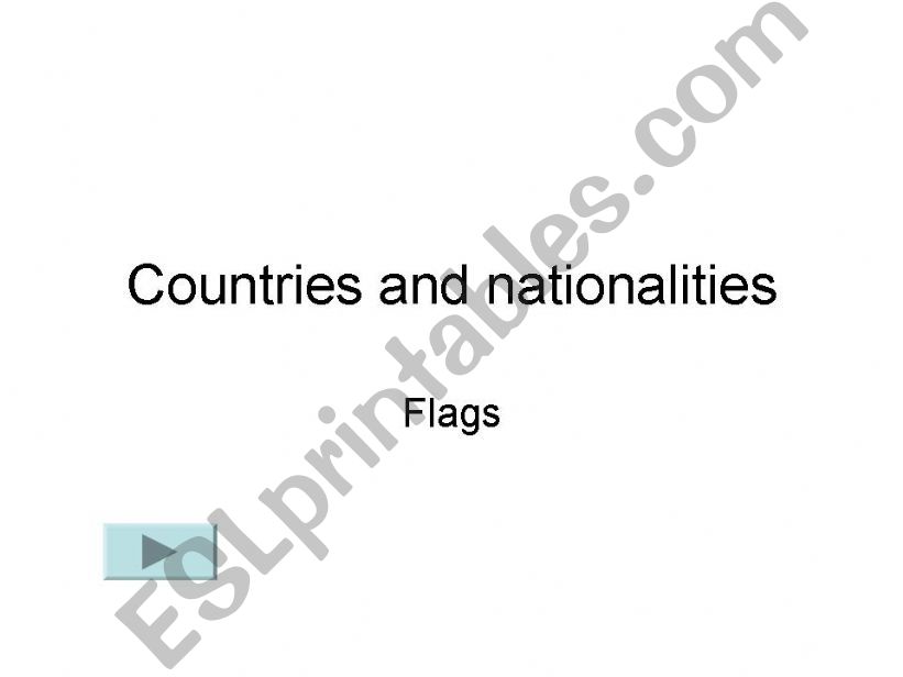 countries and nationality powerpoint