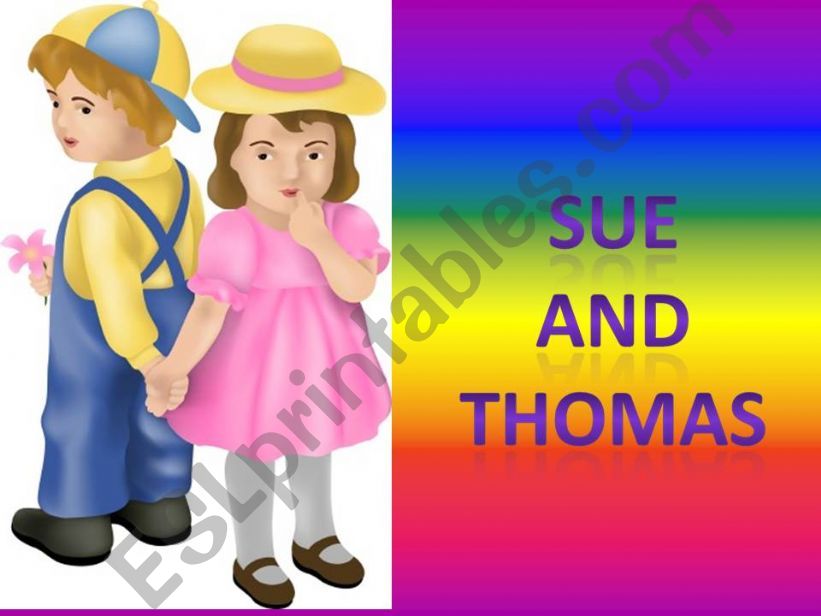 All about me: Sue and Thomas powerpoint